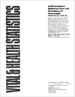 Anthropometric reference data and prevalence of overweight United States 197680