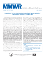 MMWR Morbidity and Mortality Weekly Report Vol 59 No 29 July 30 2010