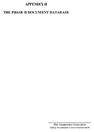 SRS Appendix H The Phase II Document Database