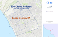 500 Cities Project Local Data for Better Health 2014 Santa Monica CA