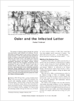 Osler and the Infected Letter