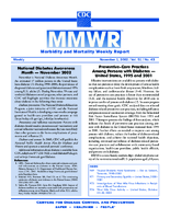 MMWR Morbidity and Mortality Weekly Report Vol 51 No 43 November 1 2002