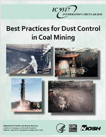 Information Circular 9517 Best Practices for Dust Control in Coal Mining
