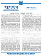 MMWR Morbidity and Mortality Weekly Report Dispatch  Vol 55 April 10 2006