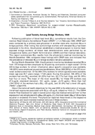 Lead Toxicity Among Bridge Workers 1994