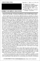 MMWR Morbidity and Mortality Weekly Report December 14 1984  Vol 33  No 49
