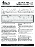 Total petroleum hydrocarbons TPH