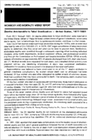 MMWR Morbidity and Mortality Weekly Report May 20 1983  Vol 32  No 19