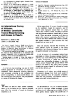 An international survey of attitudes of medical geneticists toward mass screening and access to results