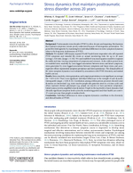 Stress Dynamics That Maintain Posttraumatic Stress Disorder Across 20 Years