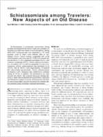 Schistosomiasis among Travelers New Aspects of an Old Disease
