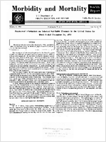 Morbidity and Mortality Weekly Report Vol 2 No 51 week ended December 29 1953