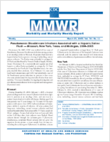 MMWR Morbidity and Mortality Weekly Report Vol 54 No 11 March 25 2005