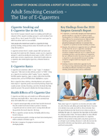 Adult Smoking Cessation  The Use of ECigarettes