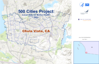 500 Cities Project Local Data for Better Health 2014 Chula Vista CA