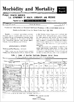 Morbidity and Mortality Weekly Report Vol 10 No 16 for Release April 28 1961