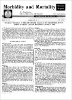 Morbidity and Mortality Weekly Report Vol 4 No 3 January 28 1955