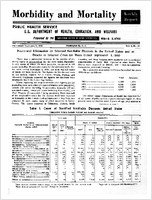 Morbidity and Mortality Weekly Report For release September 9 1960 Vol 9 No 35