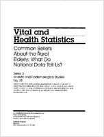 Common Beliefs About the Rural Elderly What Do National Data Tell Us