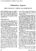 Laboratory aspects