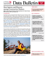 Data Bulletin Heat Injuries and Illnesses among Construction Workers