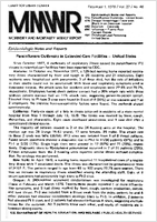 MMWR Morbidity and Mortality Weekly Report December 1 1978  Vol 27  No 48