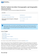 Weekly Updates By Select Demographic And Geographic Characteristics Provisional Death Counts for Coronavirus Disease COVID19 20220126
