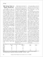 Rift Valley Fever in Goats Cameroon