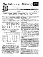 Morbidity and Mortality Weekly Report Vol 5 No 22 June 8 1956