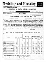 Morbidity and Mortality Weekly Report For release March 14 1958 Vol 7 No 10