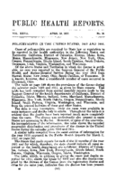 Weekly Reports for APRIL 19 1912