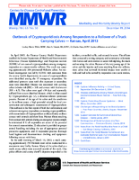 MMWR Morbidity and Mortality Weekly Report Vol 63 No 50 December 19 2014