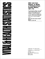 Diet and Iron Status a Study of Relationships United States 197174
