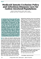 Medicaid Inmate Exclusion Policy and Infectious Diseases Care for JusticeInvolved Populations