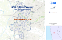 500 Cities Project Local Data for Better Health 2014 Sacramento CA