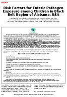 Risk Factors for Enteric Pathogen Exposure among Children in Black Belt Region of Alabama USA