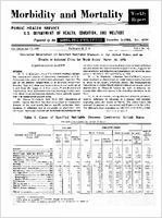 Morbidity and Mortality Weekly Report For release April 3 1959 Vol 8 No 12