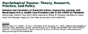 Patterns and Correlates of Traumatic Stress Depression Anxiety and Moral Injury in US Health Care Providers Late in the COVID19 Pandemic