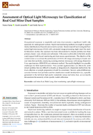 Assessment of Optical Light Microscopy for Classification of Real Coal Mine Dust Samples