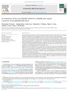 A Comparison of Two UserFriendly Methods to Identify and Support Correction of Misspelled Medications
