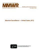 Morbidity and Mortality Weekly Report MMWR Surveillance Summaries November 2015  Vol 64  No SS10