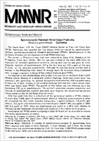 Morbidity and Mortality Weekly Report MMWR May 22 1981  Vol 30  No 19