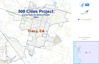 500 Cities Project Local Data for Better Health 2014 Tracy CA