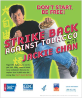 Strike back against tobacco with Jackie Chan