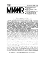 Morbidity and Mortality Weekly Report MMWR May 26 1995  Vol 44  No 20