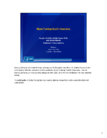 Ebola Training Toolkit Overview