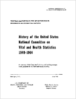 History of the United States National Committee on Vital and Health Statistics 19491964