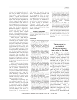Vancomycinresistant Enterococcus faecalis in Serbia
