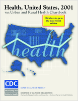 Health United States 2001 with Urban and rural health chartbook