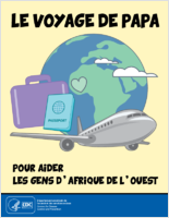 Le voyage de papa pour aider les gens en Afrique de lOuest coloriage et carnet dactivits